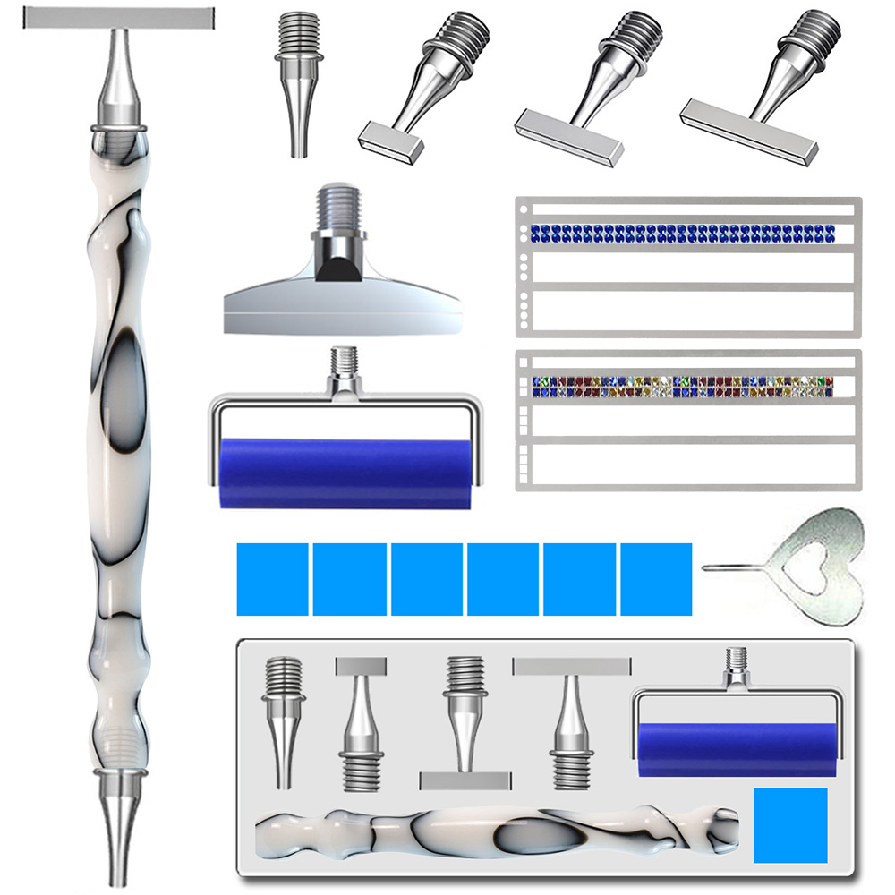 Resin Craft Kit - 5D Diamond Painting Pen Set Voeg