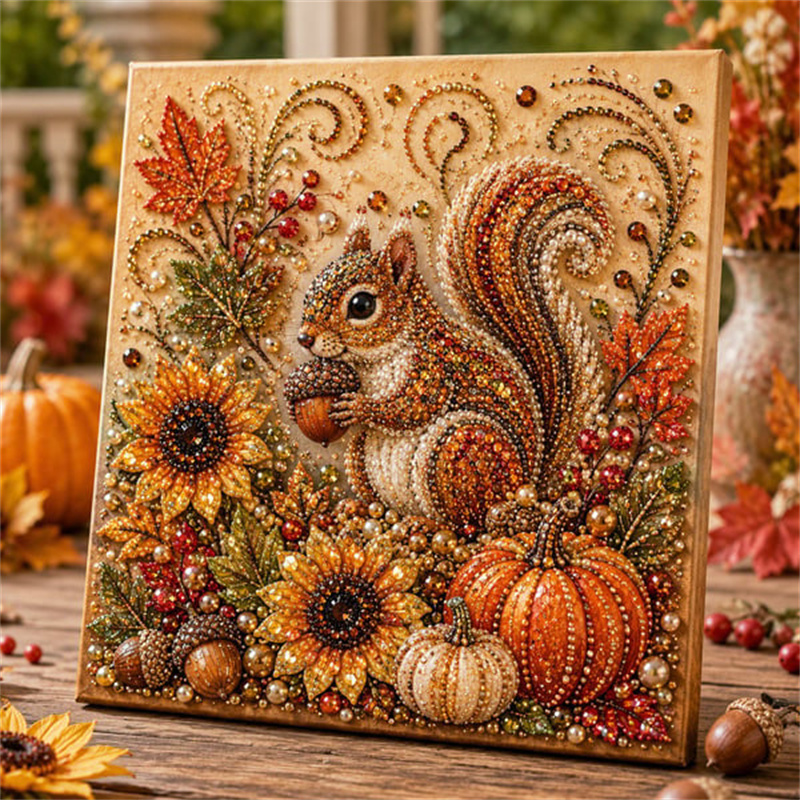 Resin Craft For Beginners - Herfst Diamant Parel Schilderkit Herfst Parel