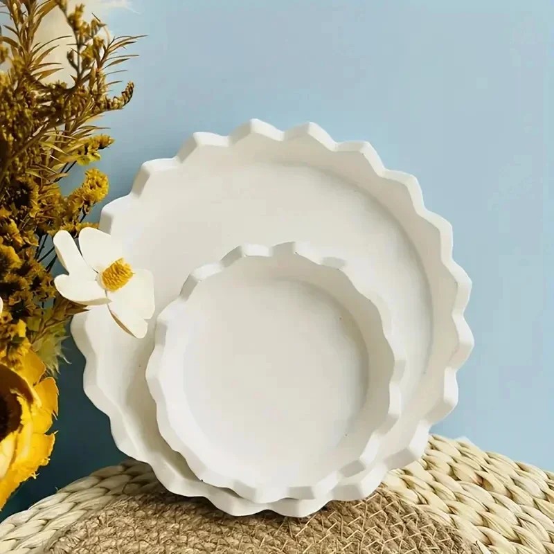 Coaster Mold Round - Prachtige siliconen sieradenschalen harsmallen ronde schaalvormen
