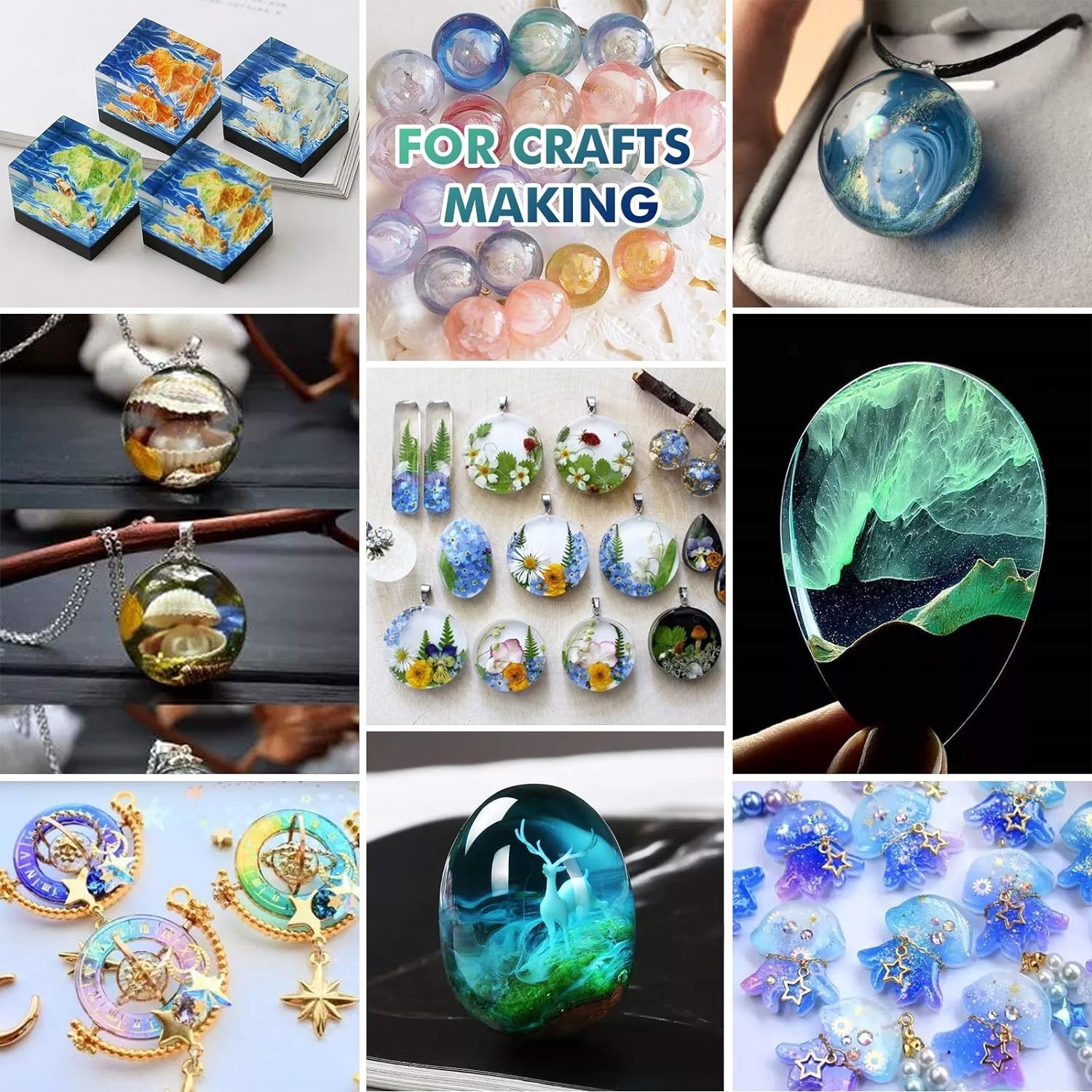 300G Uv-Hars Heldere, Harde, V - Epoxy Uv Resin Kit recensie en prijs
