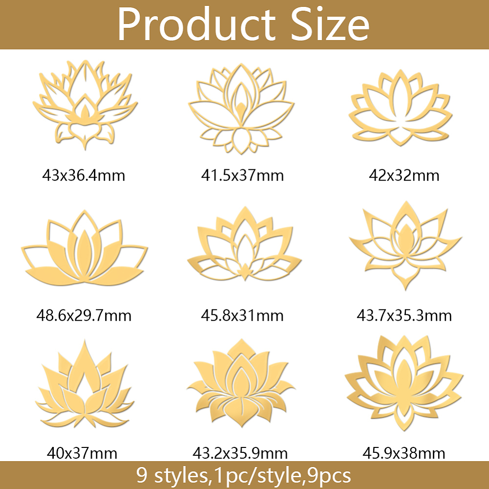 Nikkel Decoratiestickers Metaa - Resin Craft Material recensie en prijs